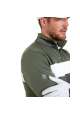 Męska bluza golfowa Abacus Club Midlayer • Ciemno Zielony