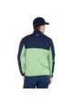 Męska bluza golfowa Abacus Erne Midlayer • Zielono Granatowy