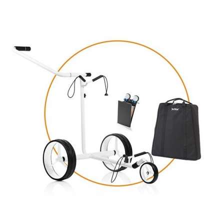 JuStar White SET - elektryczny wózek golfowy