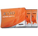 Piłki golfowe XXIO Super Soft X • Pomarańczowe 