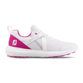Buty damskie FootJoy Flex • Biało różowe