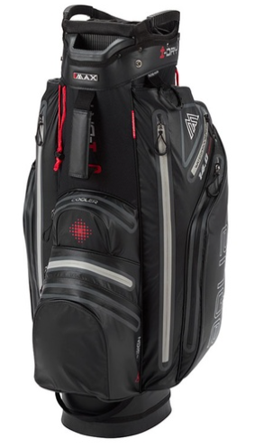 Torba golfowa BIG MAX Aqua Drive Cart Bag • Czarno-srebrna