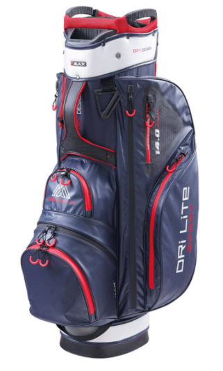 Torba golfowa BIG MAX Dri Lite Sport • Błękitno-srebrno-czerwona