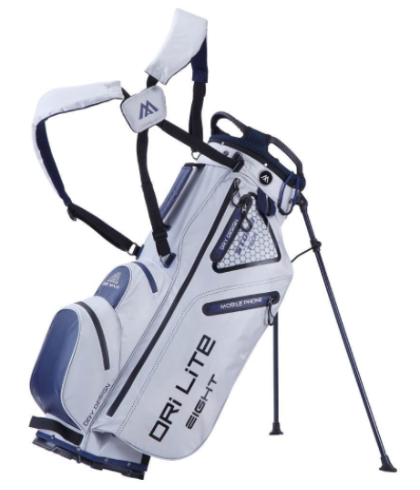 Torba golfowa BIG MAX Dri Lite Eight • Srebrno-niebieska