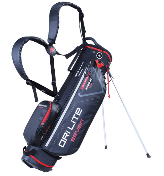 Torba golfowa BIG MAX Dri Lite Seven • Czarno-czerwona