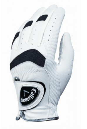Rękawiczka golfowa Callaway Junior XJ Golf Glove Biała Lewa ręka
