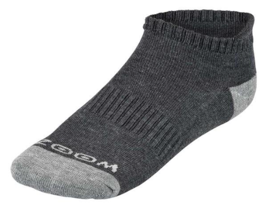 Stopki Zoom Ankle 3-pak • Srebrno-szare