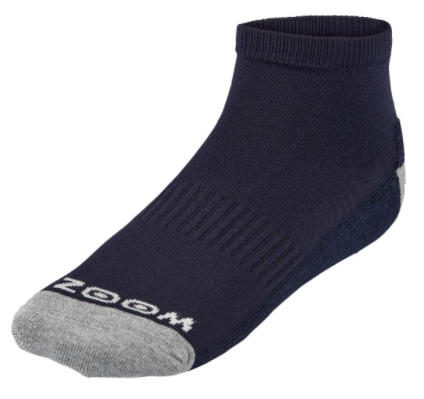 Stopki Zoom Ankle 3-pak srebrno-granatowe