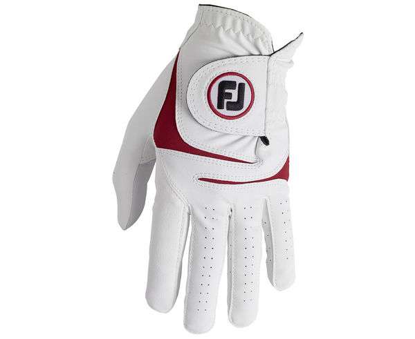 Rękawiczka męska FootJoy WEATHERSOF • Biało-czerwona