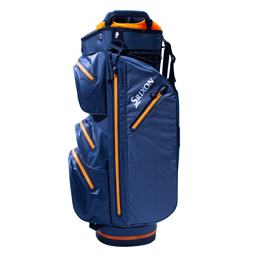 Torba golfowa Srixon WATERPROOF UltraDry niebiesko-pomarańczowa