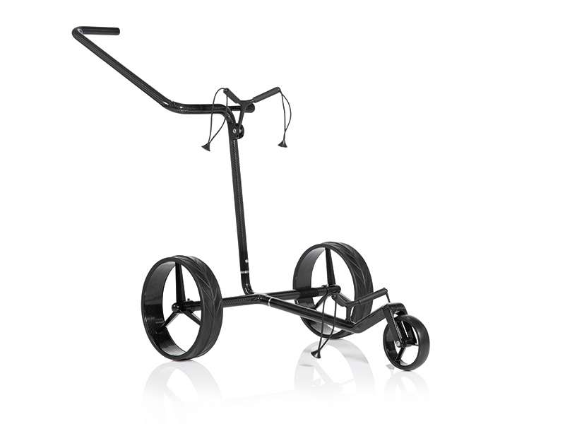 JuCad Carbon Shine 3 wheeled - manualny wózek golfowy
