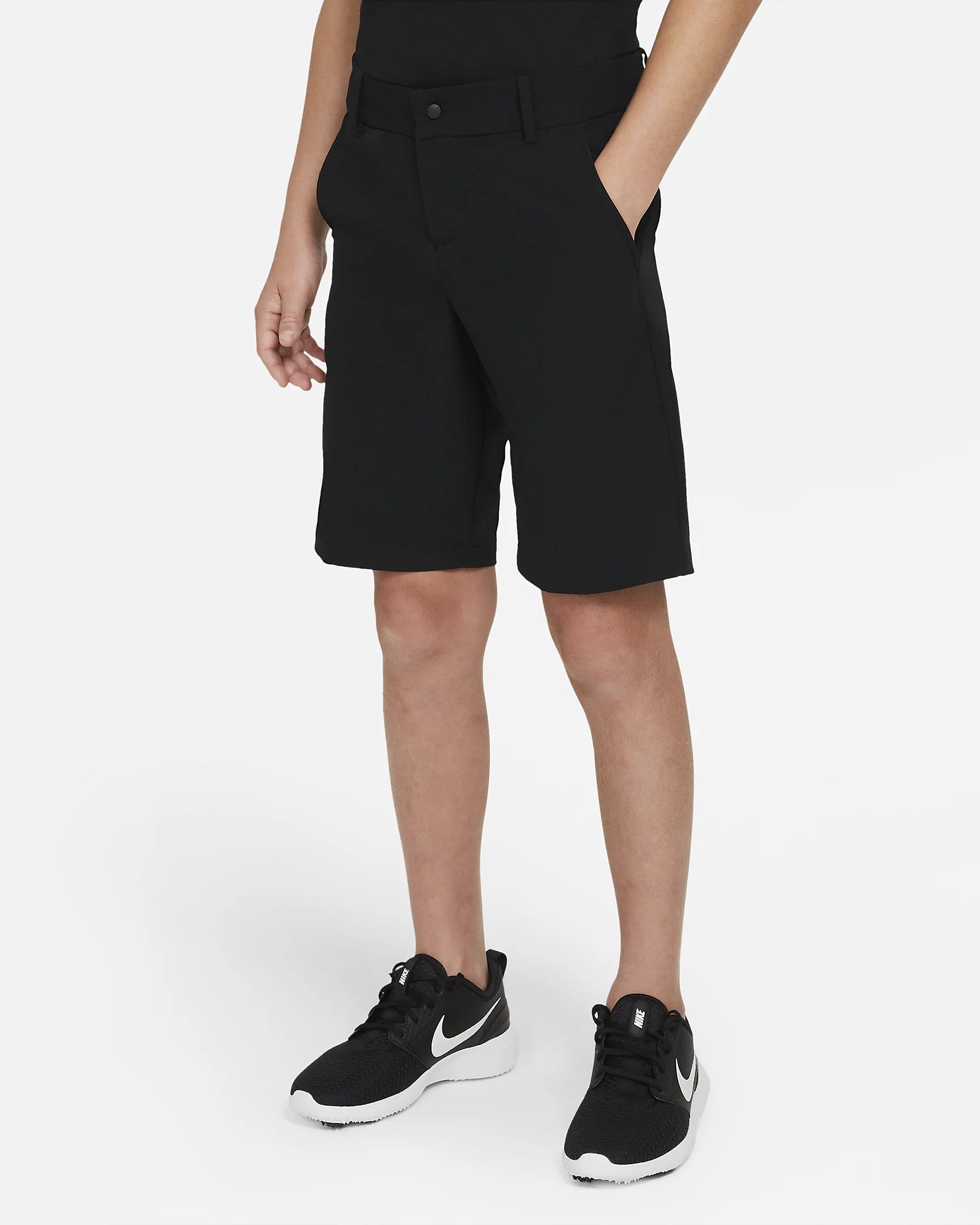 Spodenki Juniorskie Nike DF Hybrid • Czarne