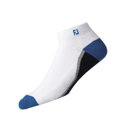 Skarpetki FootJoy ProDry • Biało Czarno Niebieskie