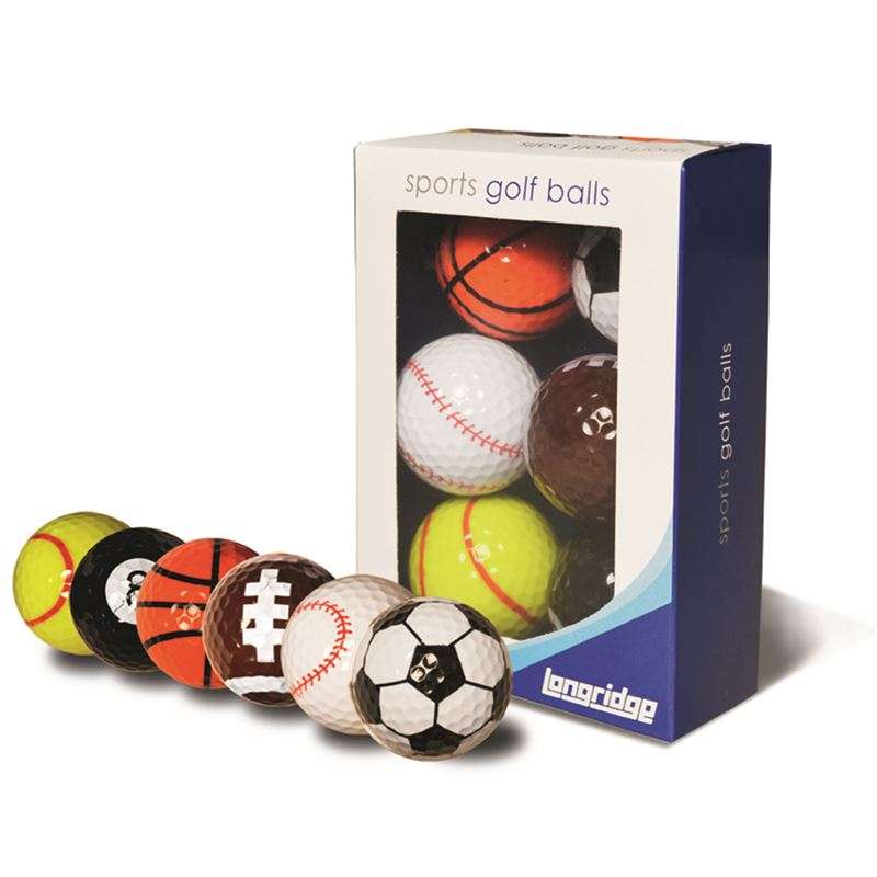 Kolorowe Piłki Longridge Sports • 6pak