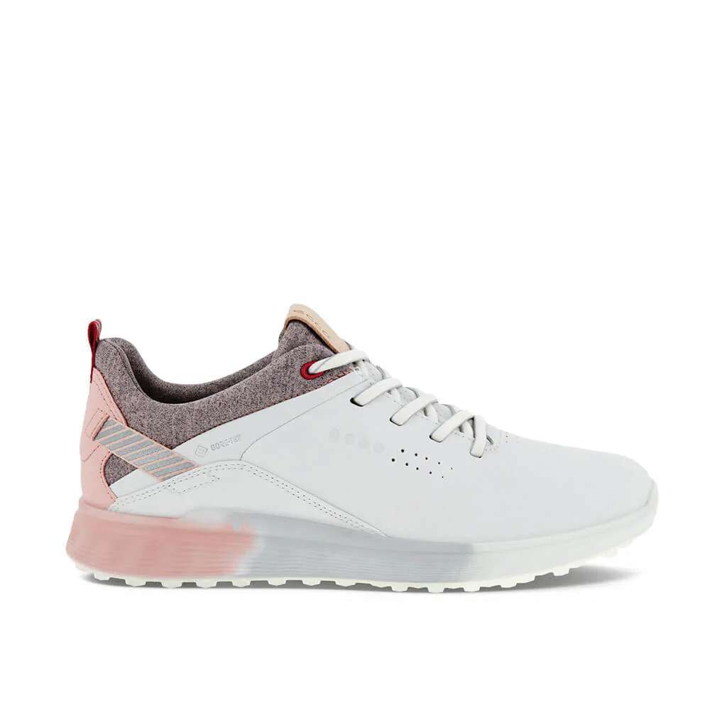 Buty damskie ECCO W GOLF S-THREE • White Pink