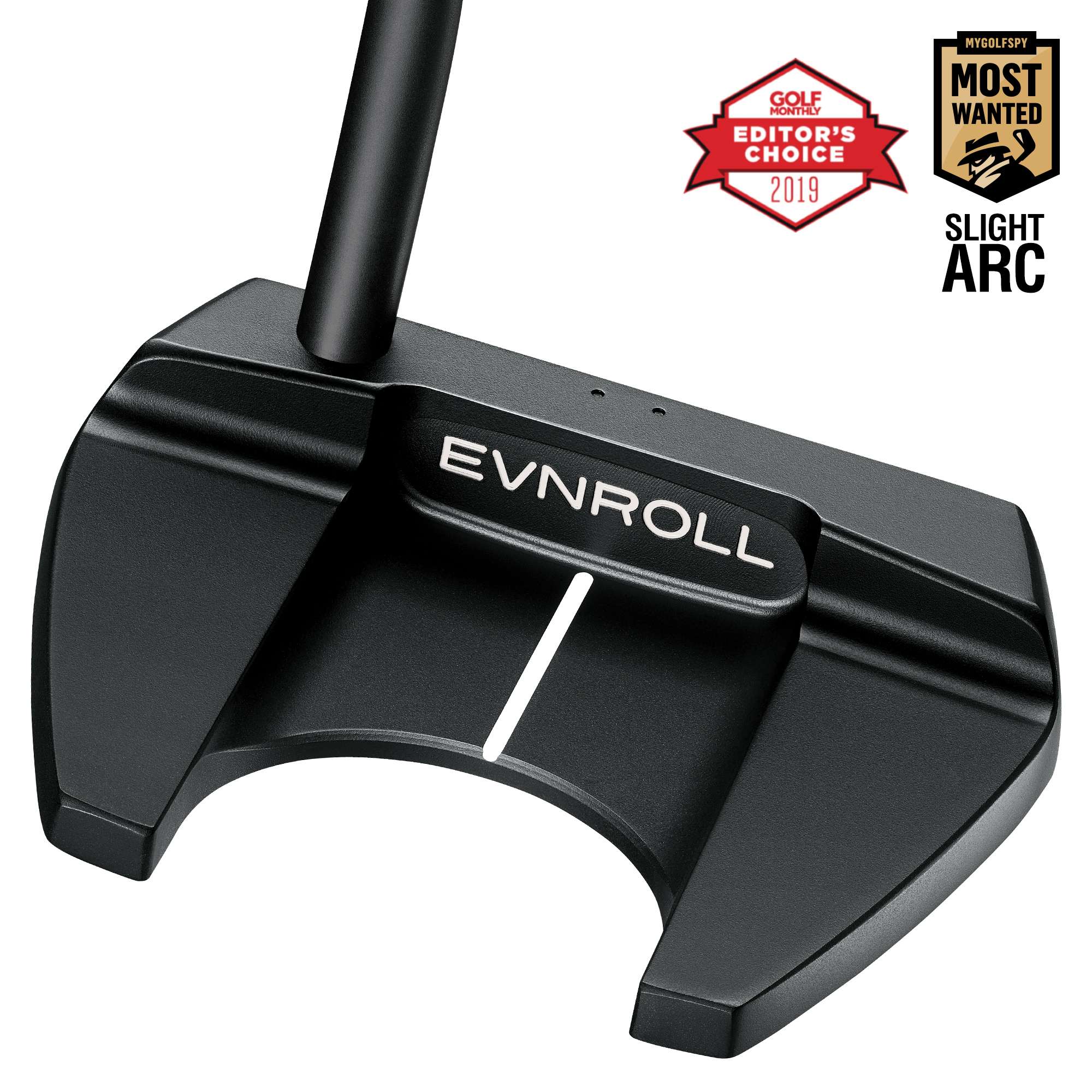 Putter EVNROLL ER5 Black HatchBack Mallet