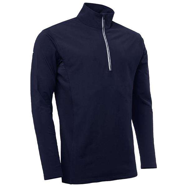 Bluza juniorska Abacus Jr ASHBY Halfzip • Granatowa