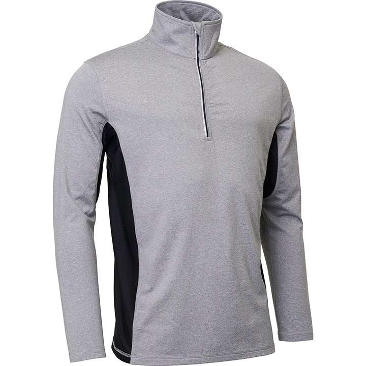 Bluza juniorska Abacus Jr ASHBY Halfzip • Szara