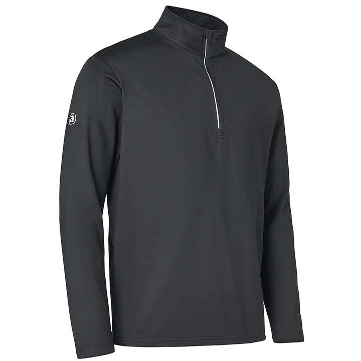 Bluza juniorska Abacus Jr DUNBAR Halfzip • Czarna