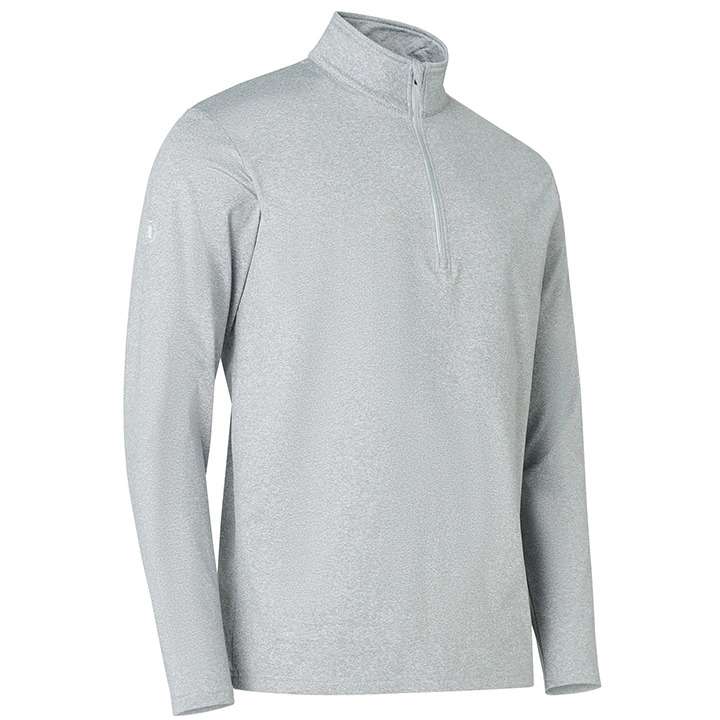 Bluza juniorska Abacus Jr DUNBAR Halfzip • Szara