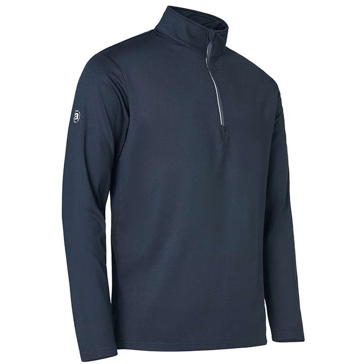 Bluza juniorska Abacus Jr DUNBAR Halfzip • Granatowa