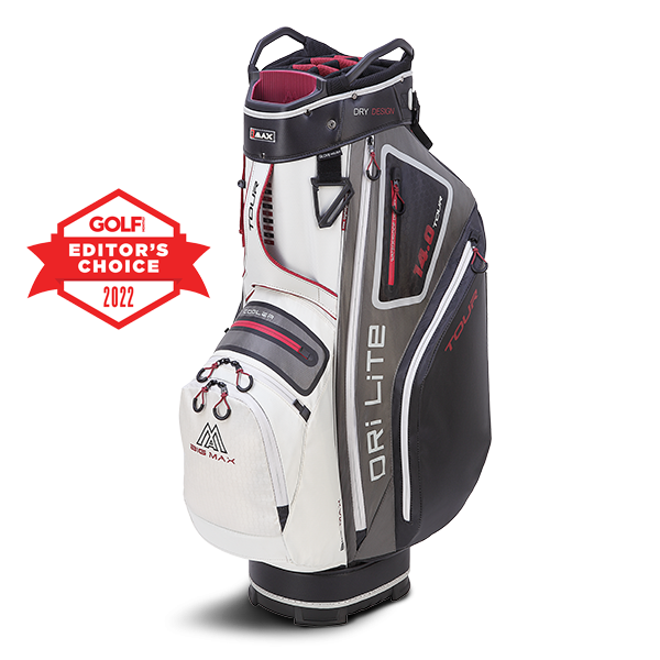Torba golfowa BIG MAX Dri Lite Tour • White/Grey/Black/Merlot
