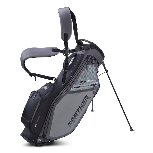 Torba golfowa BIG MAX Dri Lite Feather • Szaro-czarna
