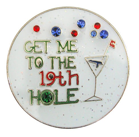 Ball marker Navika • Get Me To The 19th Hole