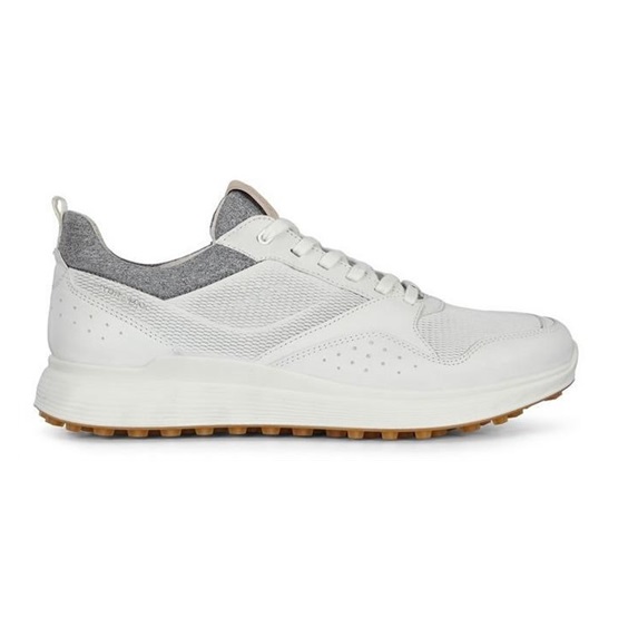 Buty męskie ECCO M GOLF CASUAL • White Racer