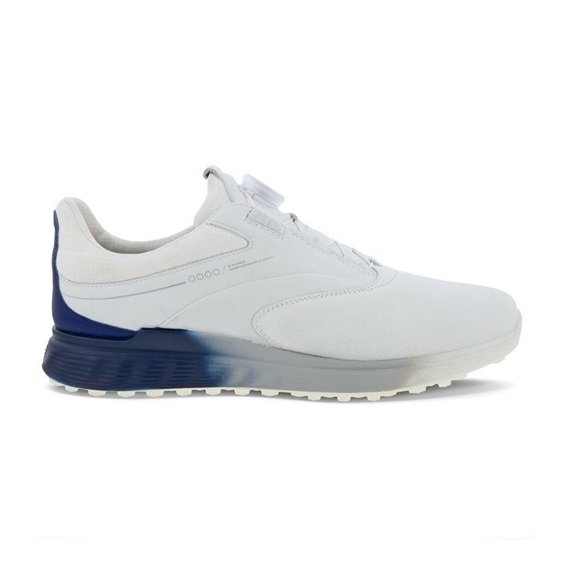 ECCO M GOLF S-THREE BOA • White Blue