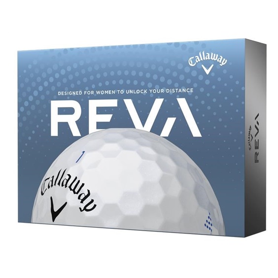 Piłki golfowe Callaway Reva • Białe