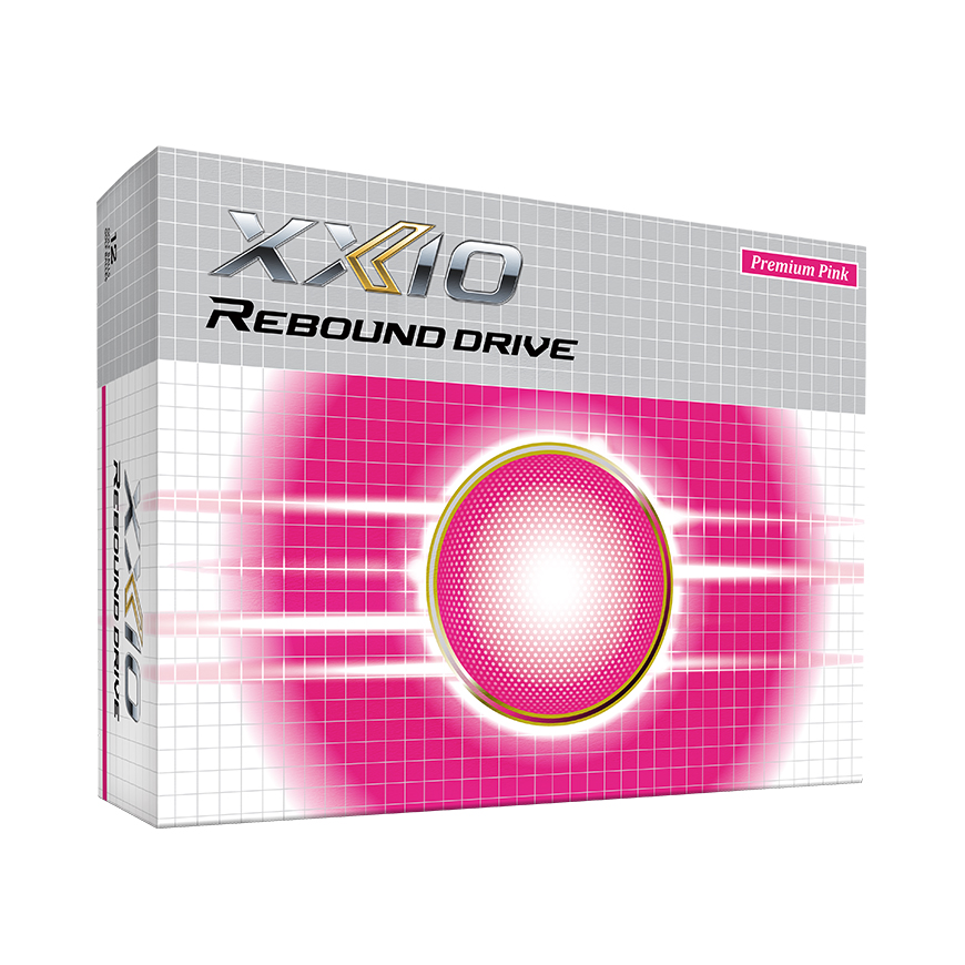 Piłki golfowe XXIO REBOUND • Różowe