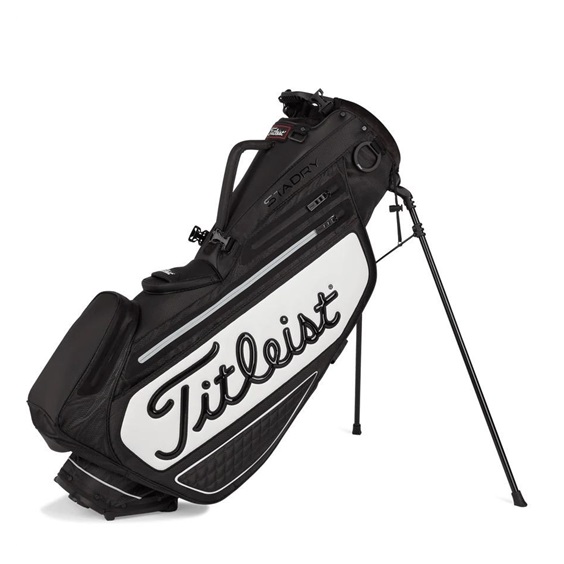 Torba golfowa Titleist Tour Series Premium Stand StaDry • Czarno-biała