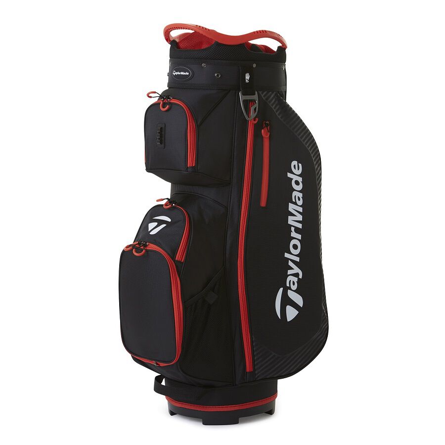 Torba golfowa TaylorMade Pro Cart • Czarno czerwona