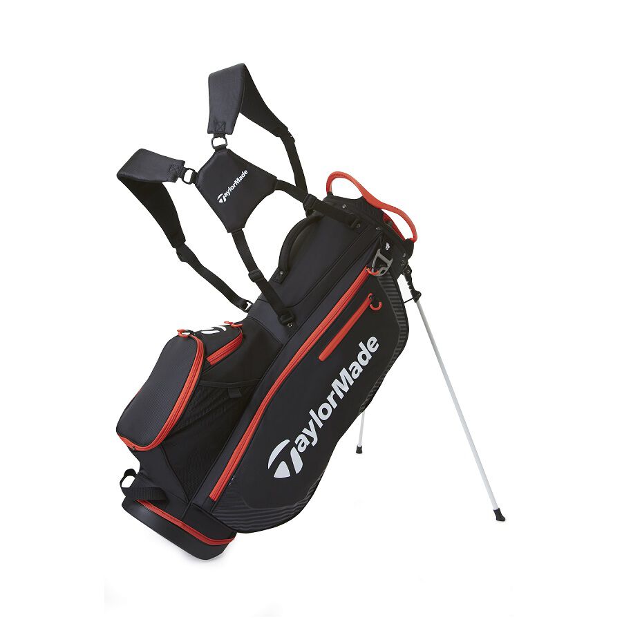 Torba golfowa Taylormade Pro Stand Bag • Czarno czerwona