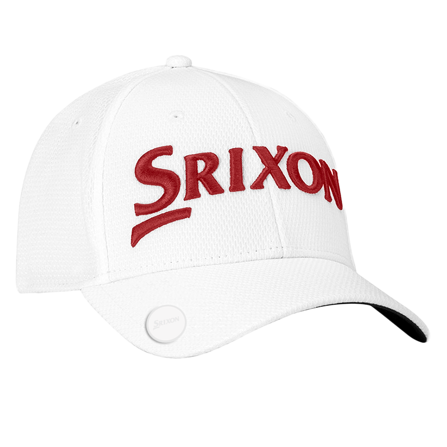 Czapka Srixon Ball Marker 2023 • Biało - czerwona