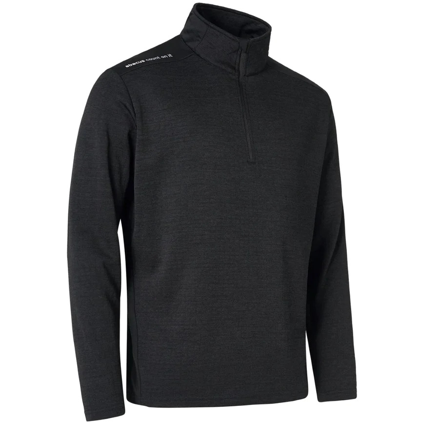 Bluza męska Abacus Sunningdale Halfzip • Czarna