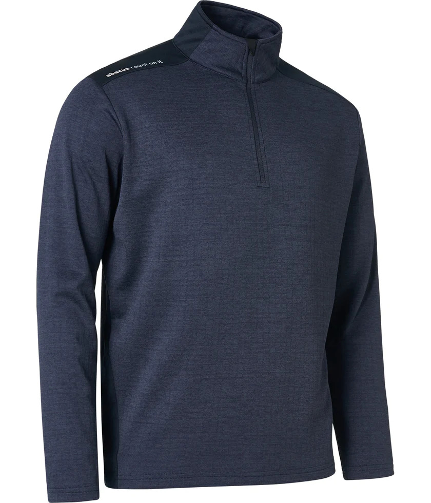 Bluza męska Abacus Sunningdale Halfzip • Granatowa