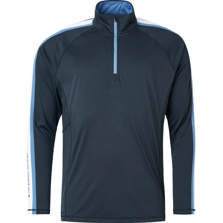 Lonsleeve Abacus Tenby Halfzip • Granatowy