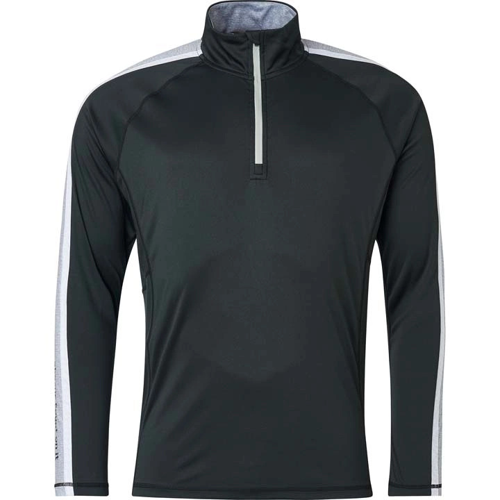 Bluza męska Abacus Longsleeve Tenby • Czarna