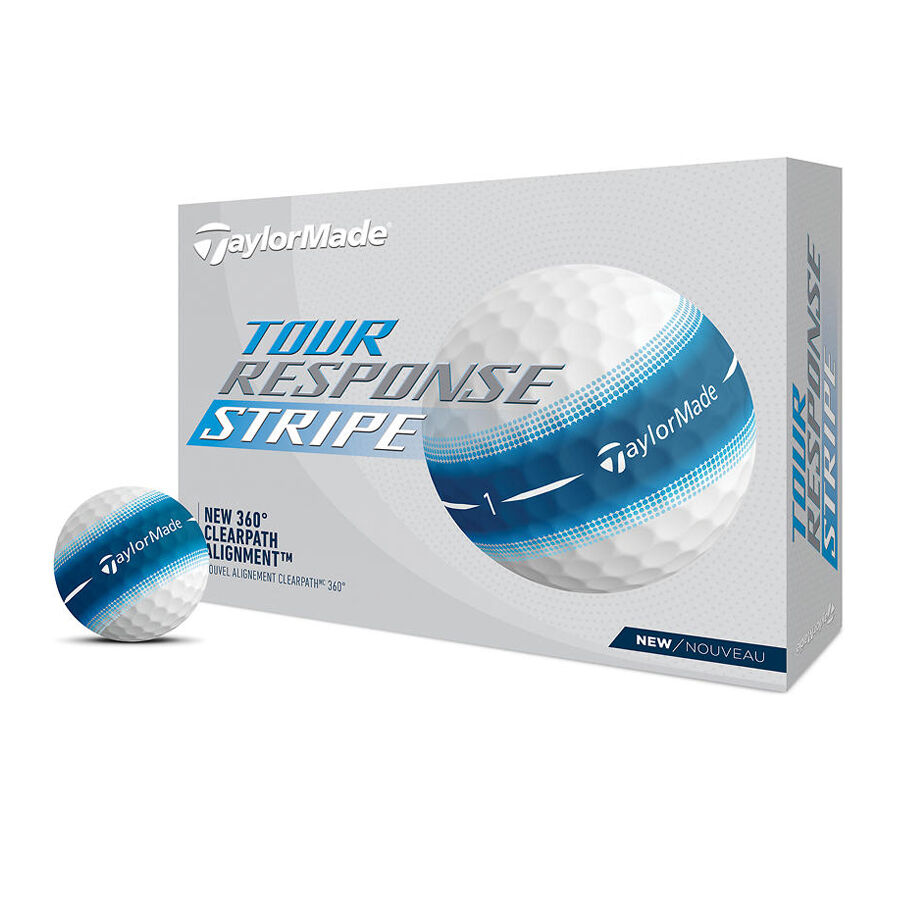 Piłki golfowe Tour Response Stripe • Niebieskie