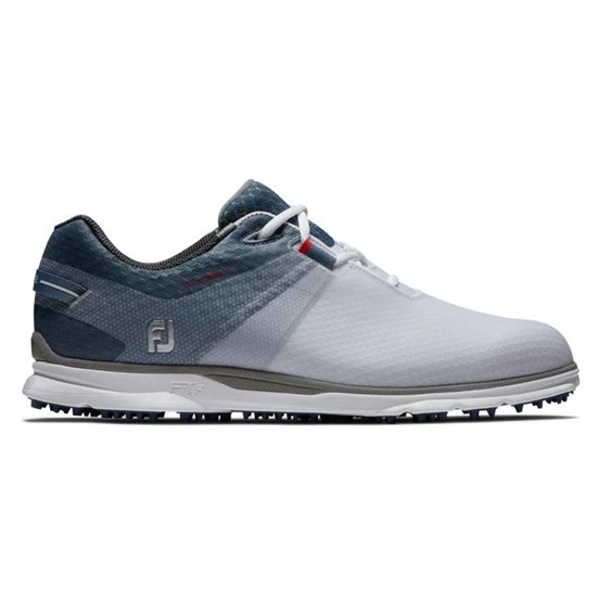 Buty męskie FootJoy PRO SL Sport • Biało szaro niebieskie