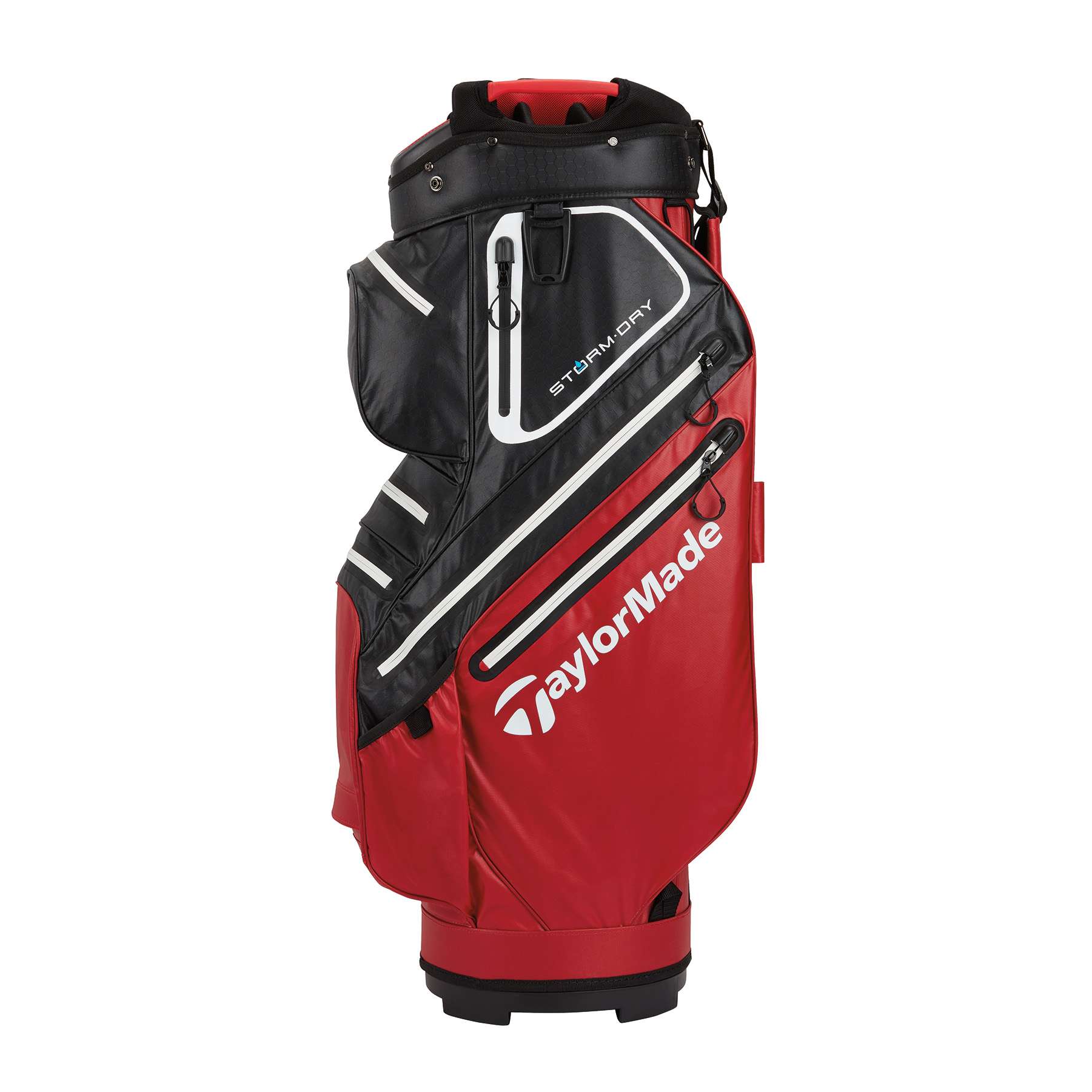 TaylorMade Cart Bag Storm Dry czerwono-czarna