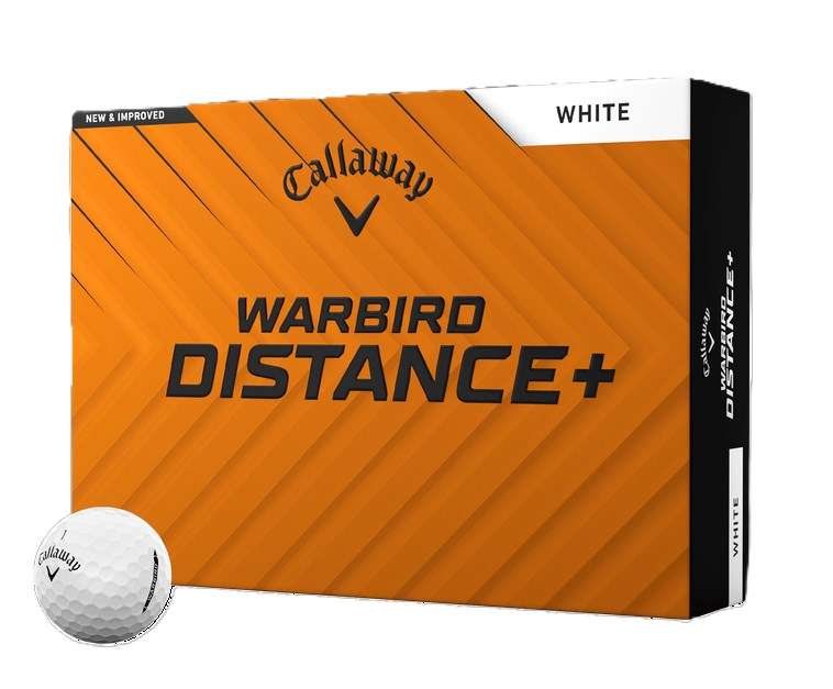 Piłki golfwe Callaway Warbird Distance+ • 2025