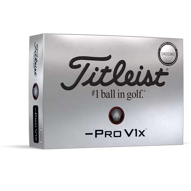 Piłki golfowe Titleist Pro V1x Left Dash • Align • 2025