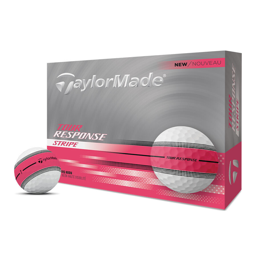 Piłki golfowe Tour Response Stripe • PINK 2025