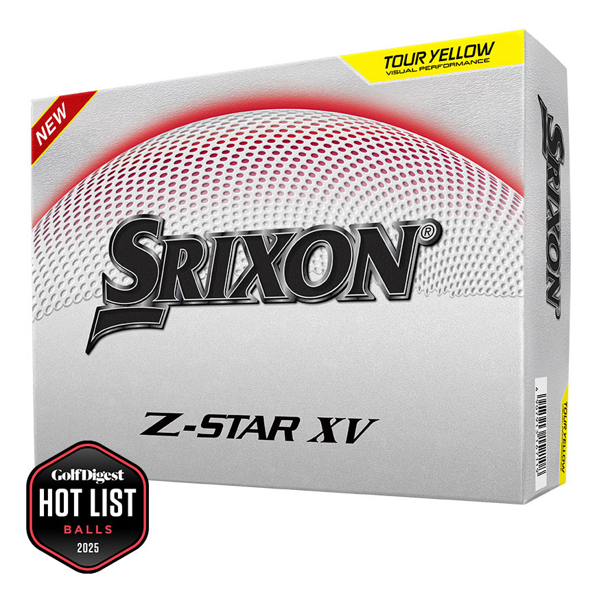 Piłki golfowe Srixon Z Star XV • Żółte 2025