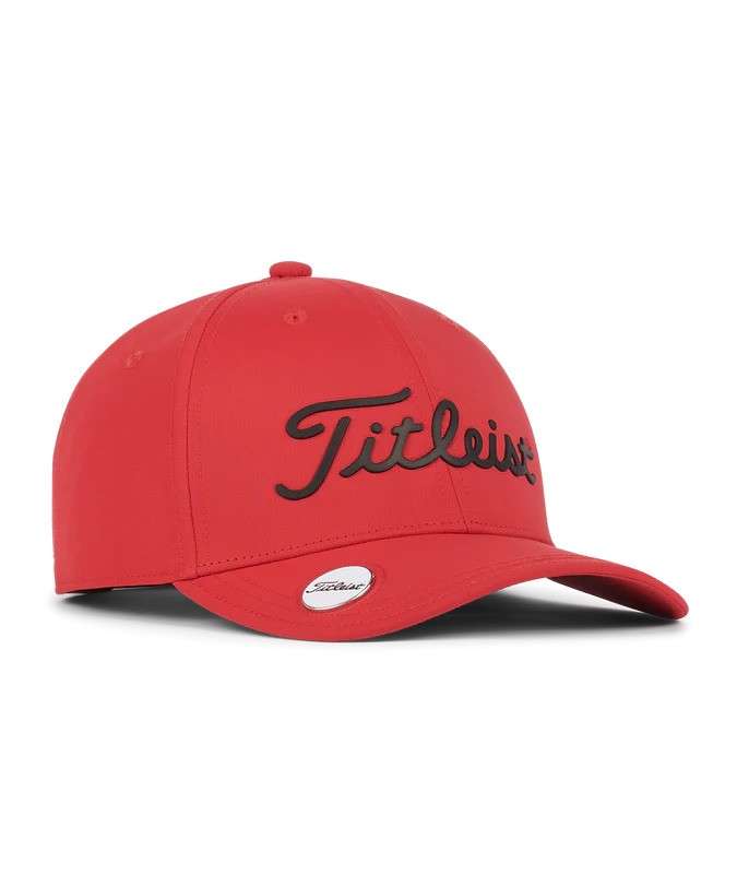 Czapka z daszkiem Titleist Junior Playesrs Performance BallMaker Red/Black