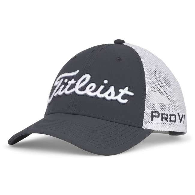 Czapka z daszkiem Titleist Tour Mesh Charcoal/White