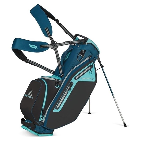 Torba golfowa BIG MAX Dri Feather 2 • Steel Blue Petrol Aquatic awe